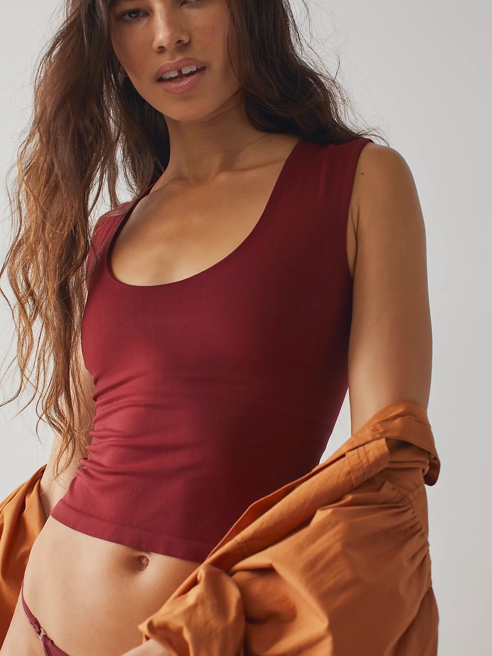 Free People Clean Lines Muscle Cami